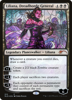 Liliana, Dreadhorde General (510) (Showcase) - Foil