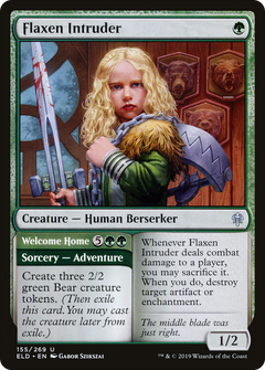 Flaxen Intruder // Welcome Home - Foil