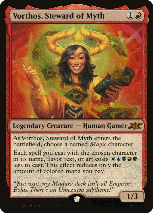 Vorthos, Steward of Myth (412) - Galaxy Foil