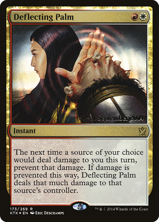 Deflecting Palm (173) (Prerelease) - Foil