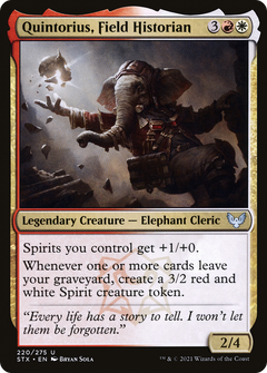 Quintorius, Field Historian - Foil