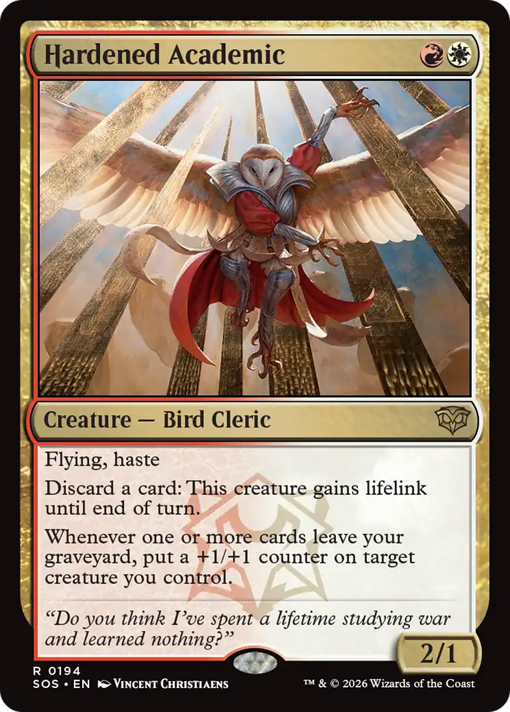 Hardened Academic (0194) (SOS) - Foil