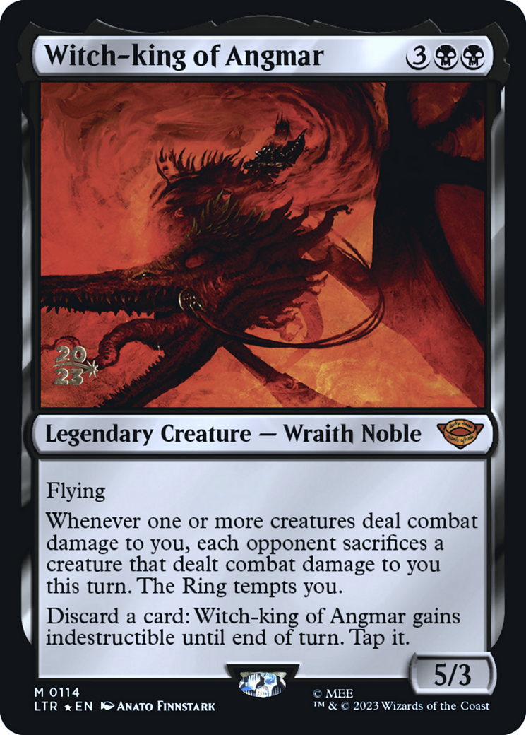 Witch-king of Angmar (0114) (Prerelease) - Foil