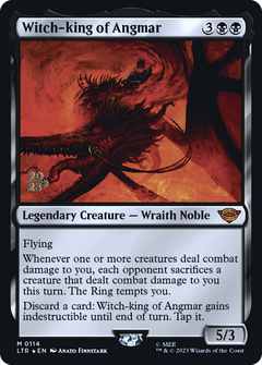 Witch-king of Angmar (0114) (Prerelease) - Foil