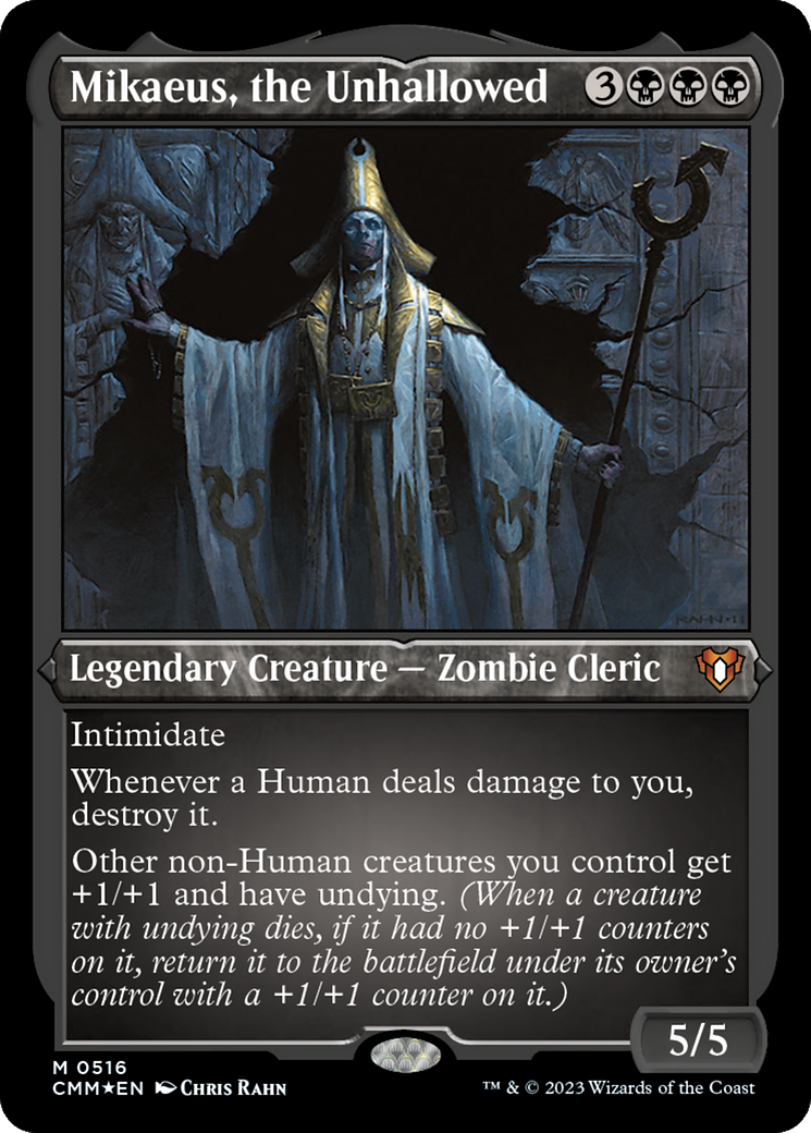 Mikaeus, the Unhallowed (0516) - Foil Etched