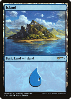 Island (002) (2018) (Standard Showdown) - Foil