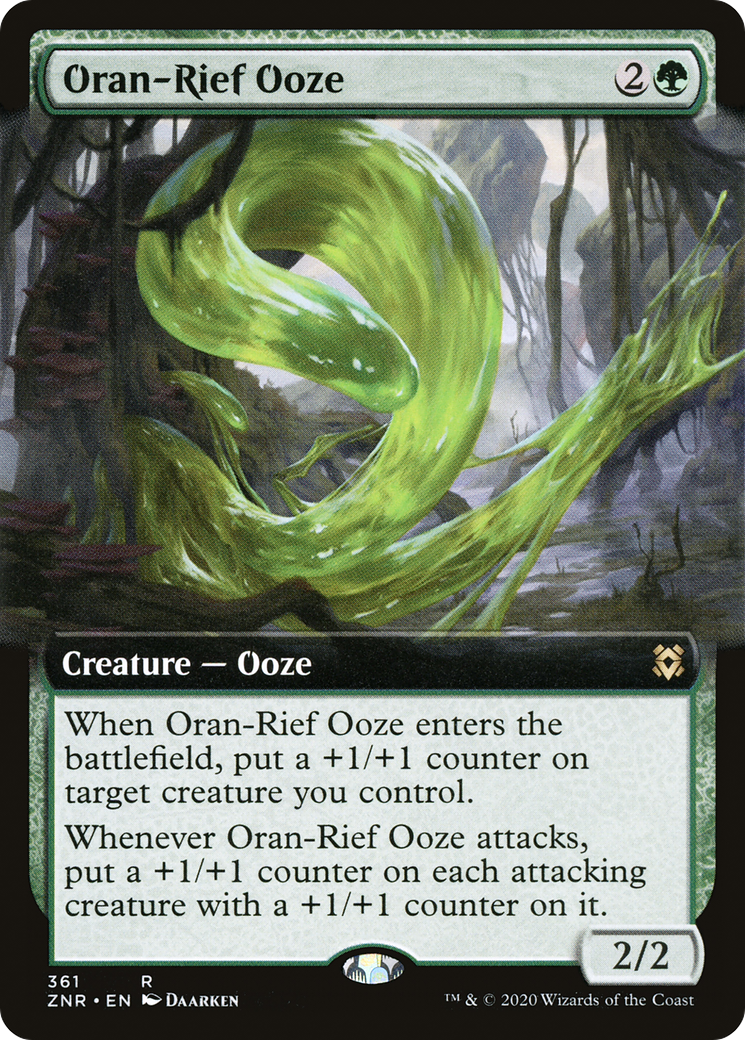 Oran-Rief Ooze (361) (Extended Art)