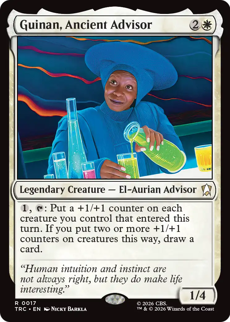 Guinan, Ancient Advisor (TRC) - Surge Foil