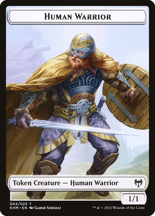 Human Warrior Token (003)