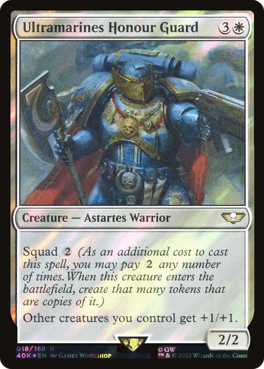 Ultramarines Honour Guard - Surge Foil
