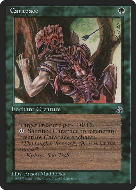 Carapace (Holding Sword)