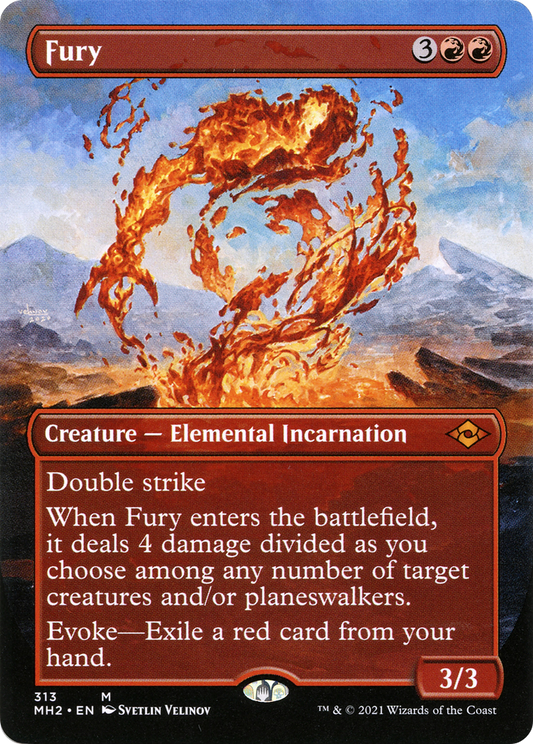 Fury (313) (Borderless) - Foil