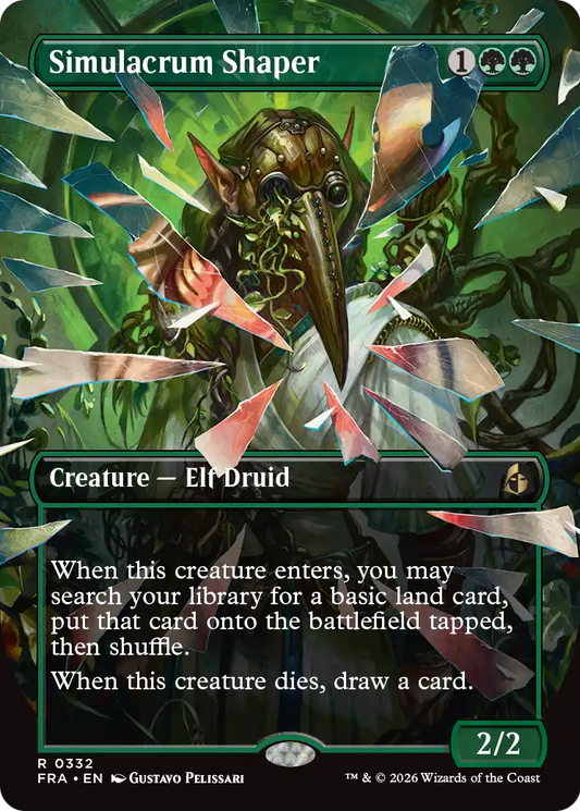 Simulacrum Shaper (0332) (Borderless) (FRA) - Foil