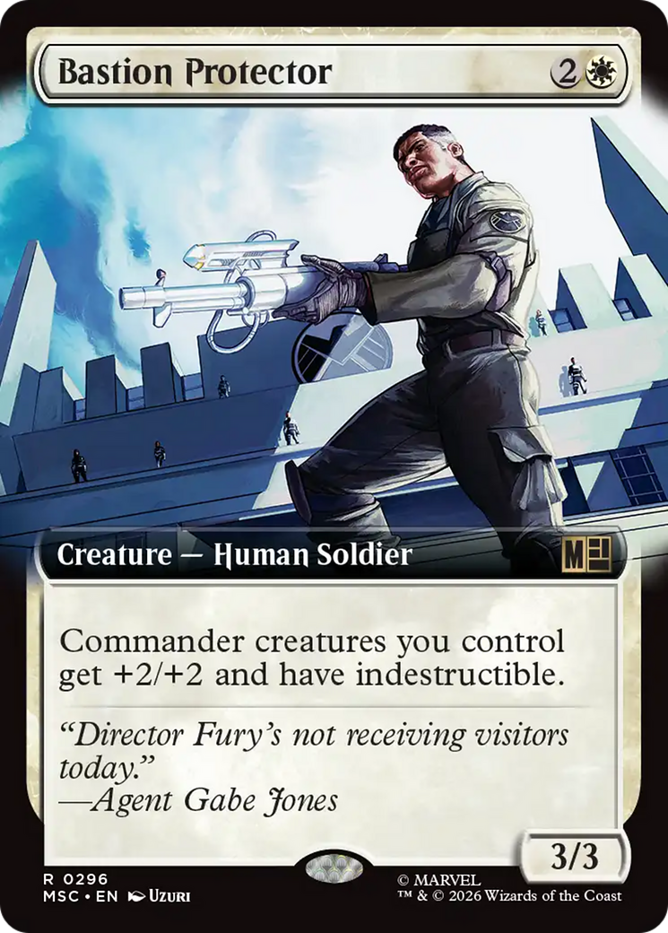 Bastion Protector (0296) (Extended Art) (MSC)
