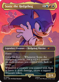 Sonic the Hedgehog (2087) (Borderless) - Foil
