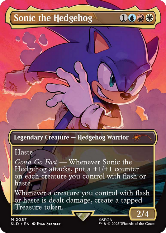 Sonic the Hedgehog (2087) (Borderless) - Foil