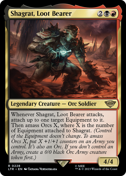Shagrat, Loot Bearer - Foil