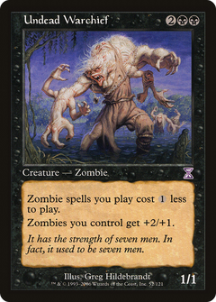 Undead Warchief - Foil