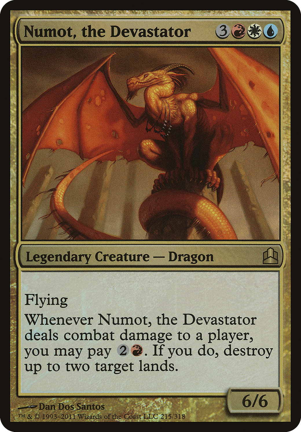 Numot, the Devastator (Oversized) - Foil