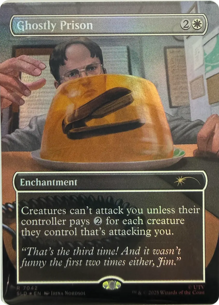 Ghostly Prison (7042) (Borderless) - Foil sld