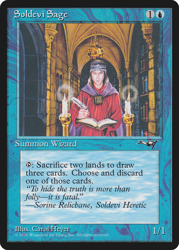 Soldevi Sage (Purple Cape)