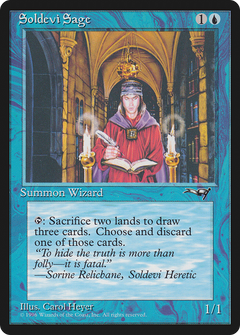 Soldevi Sage (Purple Cape)