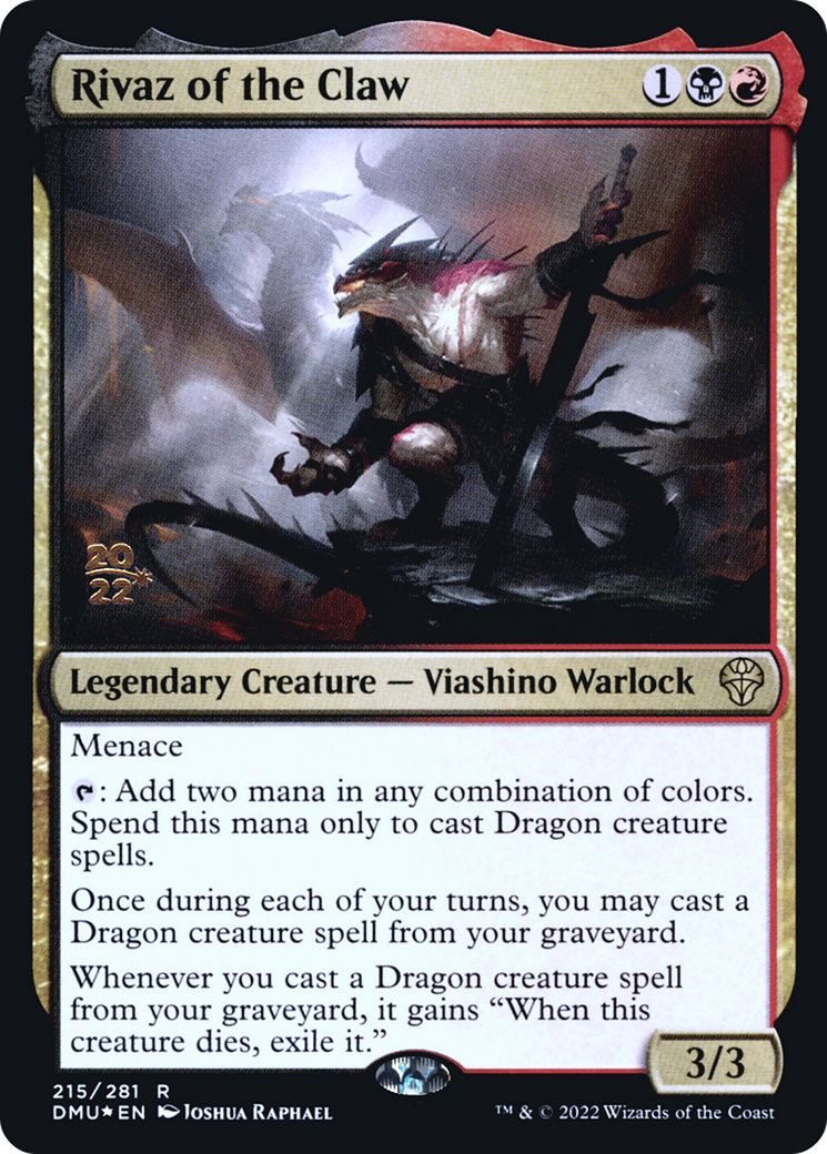 Rivaz of the Claw (215) (Prerelease) - Foil