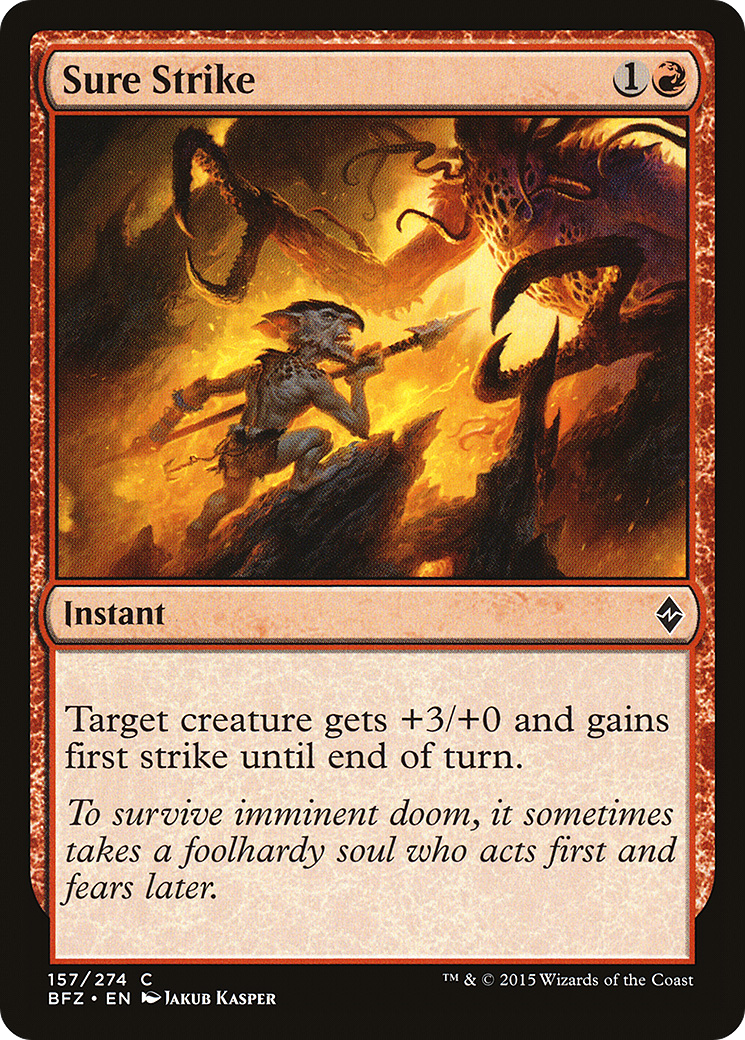 Sure Strike - Foil