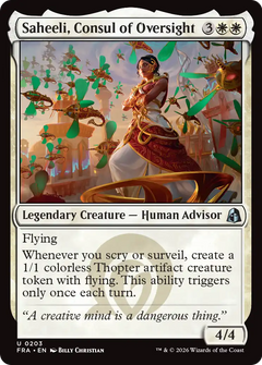 Saheeli, Consul of Oversight (FRA) - Foil