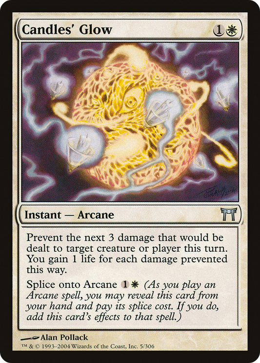 Candles' Glow - Foil