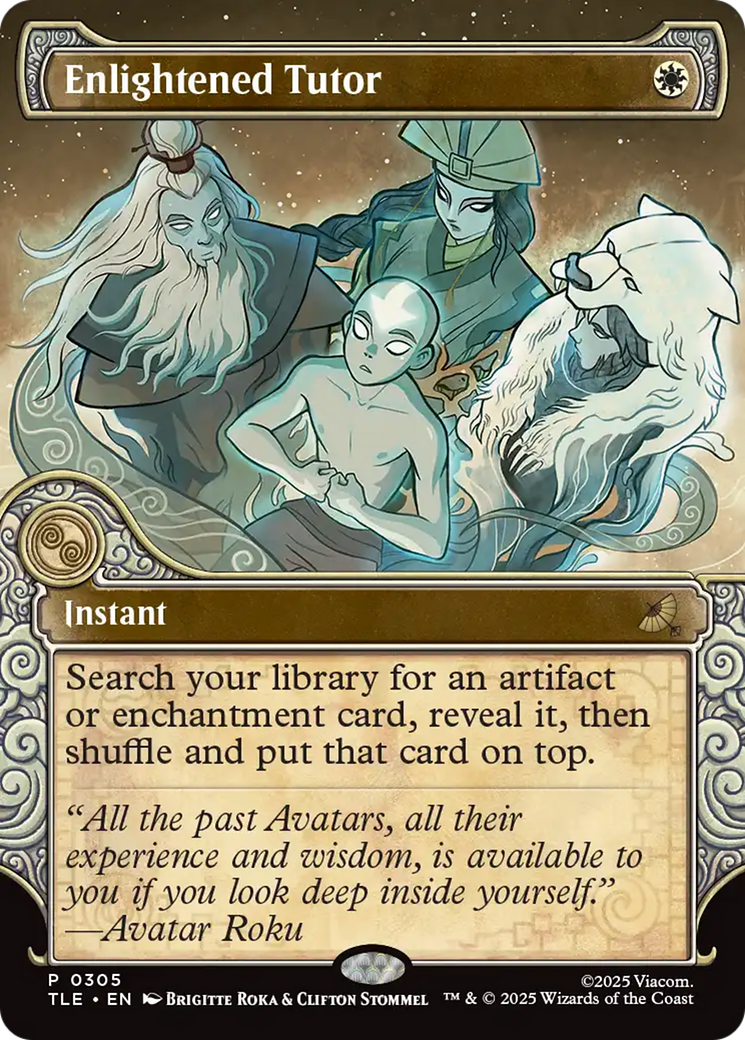 Enlightened Tutor (0305) (Elemental Frame) - Foil tle