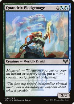 Quandrix Pledgemage - Foil