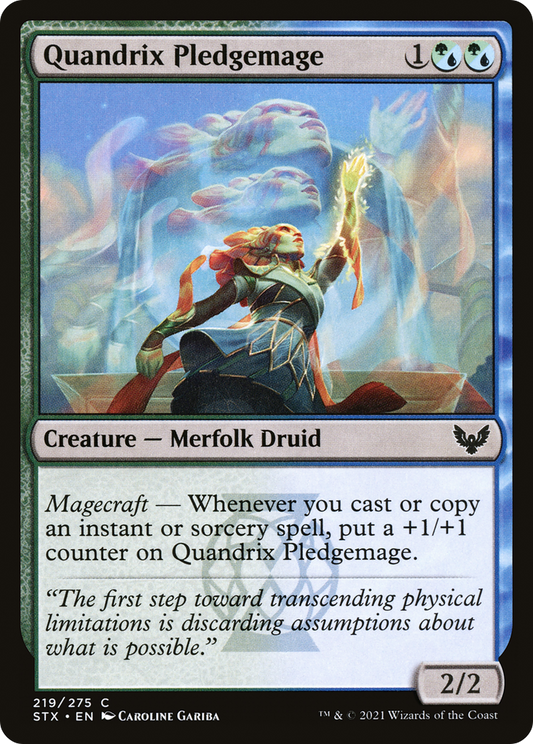 Quandrix Pledgemage - Foil