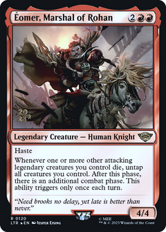 Eomer, Marshal of Rohan (0120) (Prerelease) - Foil