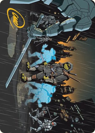 The Last Ronin's Technique (23/54) Art Card (ATMT) - Gold-Stamped Signature