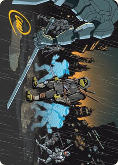 The Last Ronin's Technique (23/54) Art Card (ATMT) - Gold-Stamped Signature