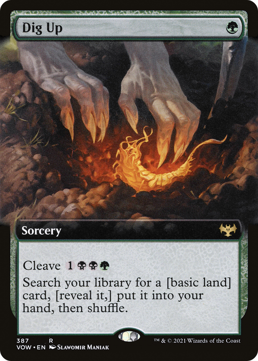 Dig Up (387) (Extended Art) - Foil