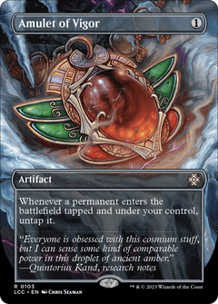 Amulet of Vigor (0103) (Borderless) - Foil