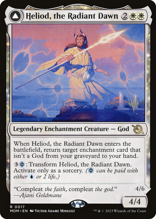 Heliod, the Radiant Dawn // Heliod, the Warped Eclipse (0017) (Promo Pack) (PMOM)