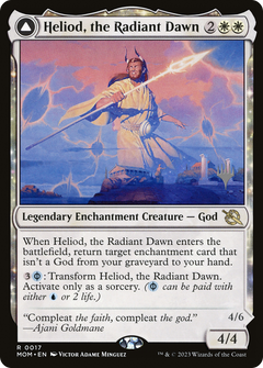 Heliod, the Radiant Dawn // Heliod, the Warped Eclipse (0017) (Promo Pack) (PMOM) - Foil