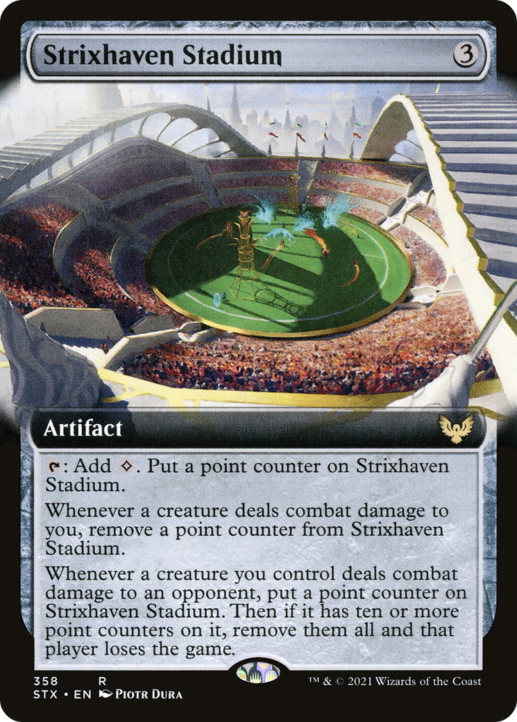 Strixhaven Stadium (358) (Extended Art)