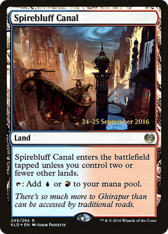 Spirebluff Canal (249) (Prerelease) - Foil