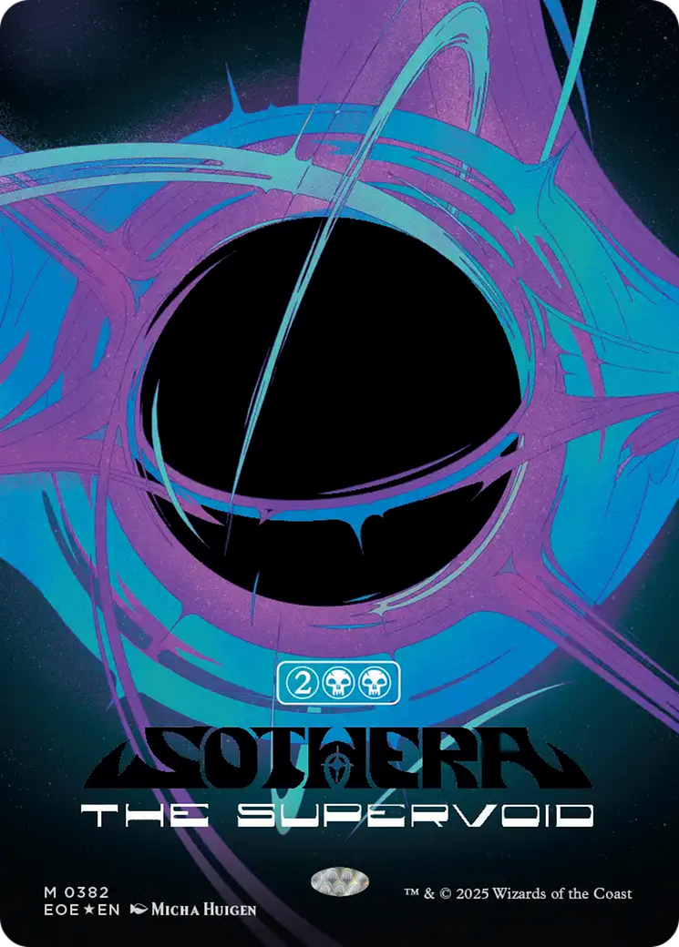 Sothera, the Supervoid (0382) (Textless) - Singularity Foil