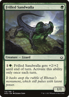 Frilled Sandwalla - Foil