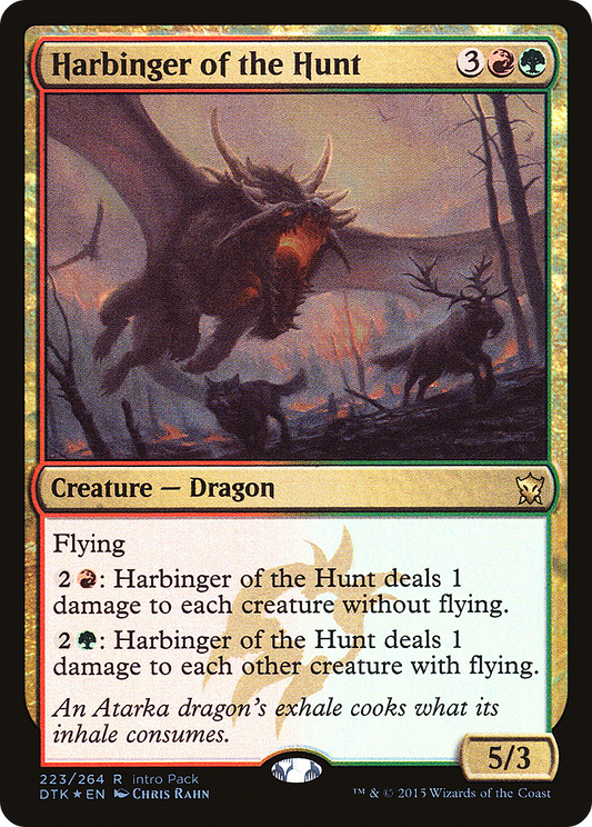 Harbinger of the Hunt (223) (Intro Pack) - Foil