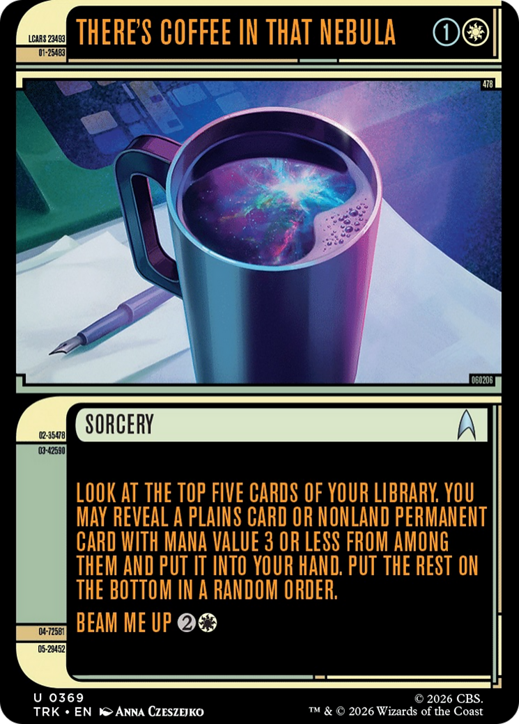 There's Coffee in that Nebula (0369) (Showcase) (TRK)