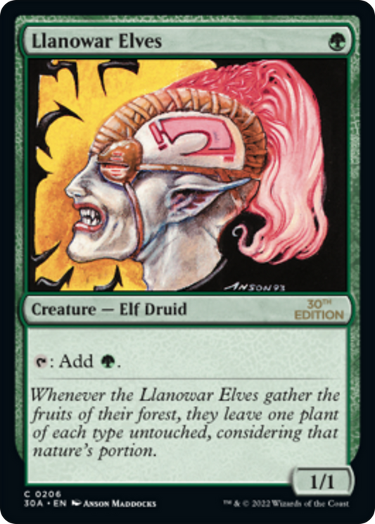 Llanowar Elves (Modern Frame)