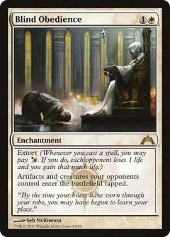 Blind Obedience - Foil