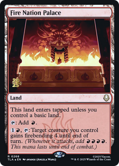 Fire Nation Palace (0268) (Prerelease) (PTLA) - Foil