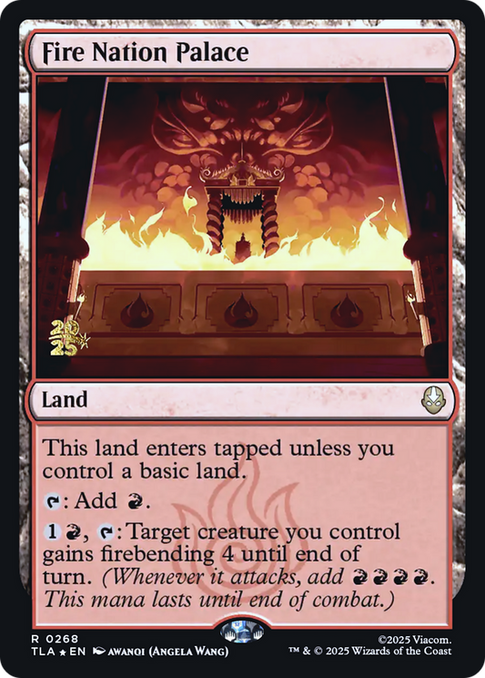 Fire Nation Palace (0268) (Prerelease) (PTLA) - Foil